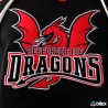 Ice Dragons Retro-Kapuzenpullover "Dragon"