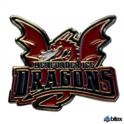Ice Dragons Logo Pin