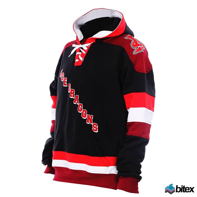 Ice Dragons Retro-Kapuzenpullover "Ice Dragons" Ice Dragons Retro-Kapuzenpullover "Ice Dragons"